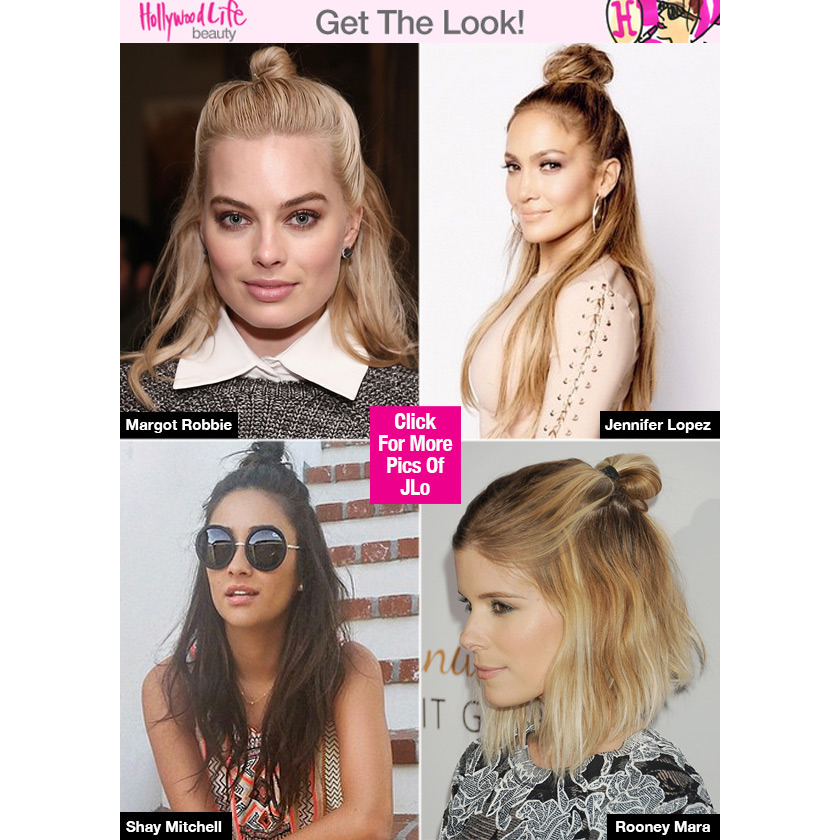 Trend To Try Half Up Half Down Top Knot Summer S Hottest