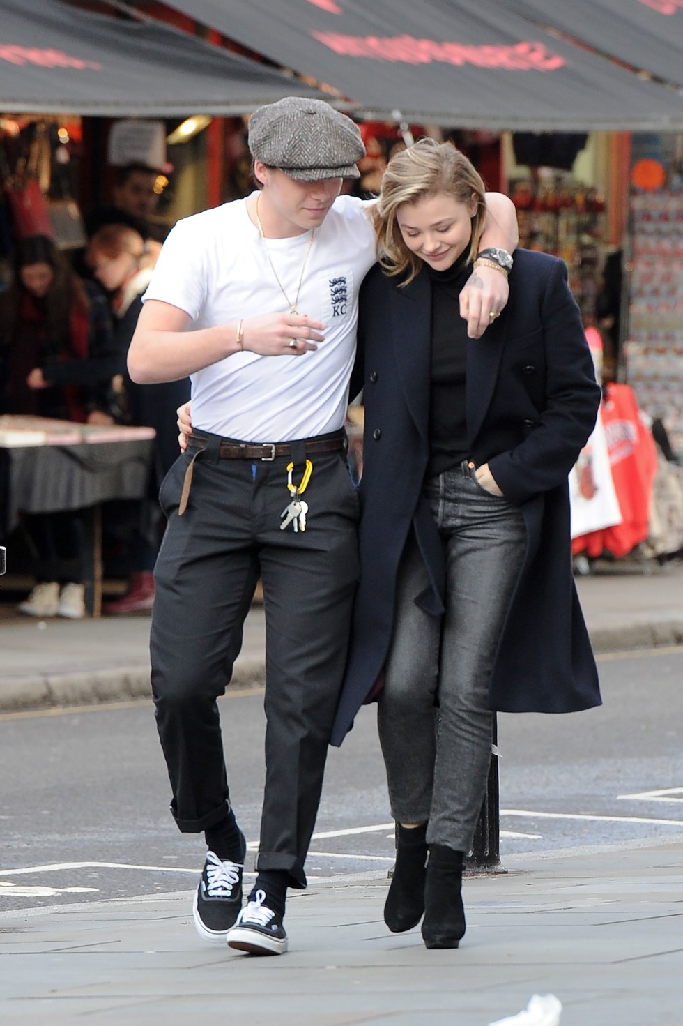 Are Brooklyn And David Beckham Sharing Newsboy Hats Fashion